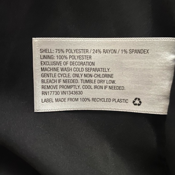 NWT Future Collective Kahlana Barfield Brown x Target Black Tie Front Blazer Med - Picture 10 of 10